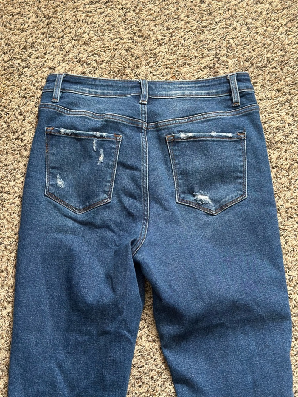 Vervet High Waisted Straight Leg Ankle Length Jeans Size 30 - 31” waist - Picture 7 of 7